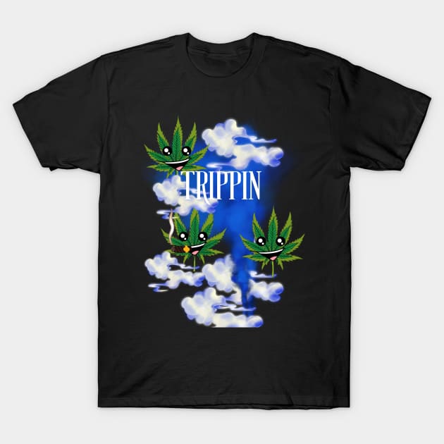 weed T-Shirt by LadiesGoldenSpiral